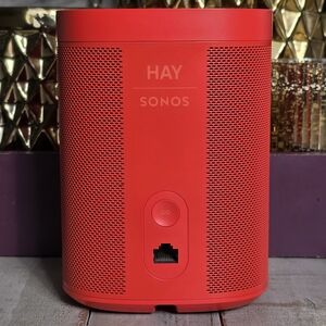 Sonos One + HAY - Limited Edition Red - WiFi Smart Speaker - In Good Condition
